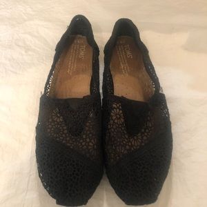 Toms Black lace